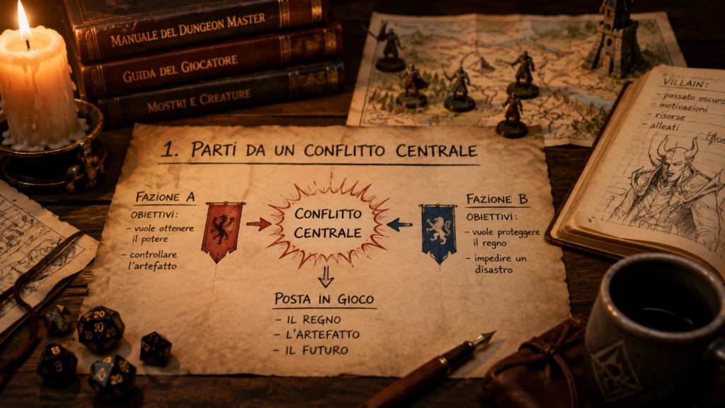 Come creare trame per D&D